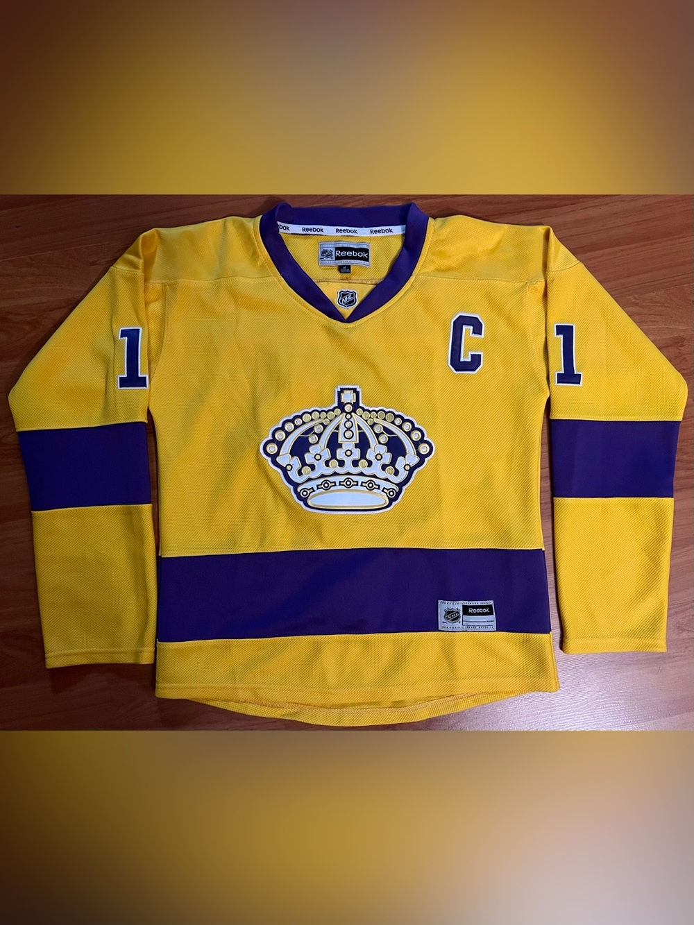 Vintage Anže Kopitar Los Angeles Kings "Legends Night" Reebok jersey Women Sz M